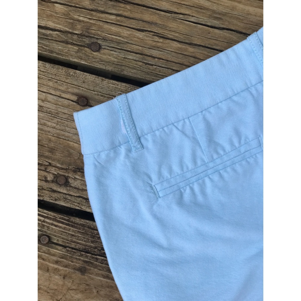⚡️J.CREW | 100% Blue Cotton Oxford Shorts - Picture 4 of 4